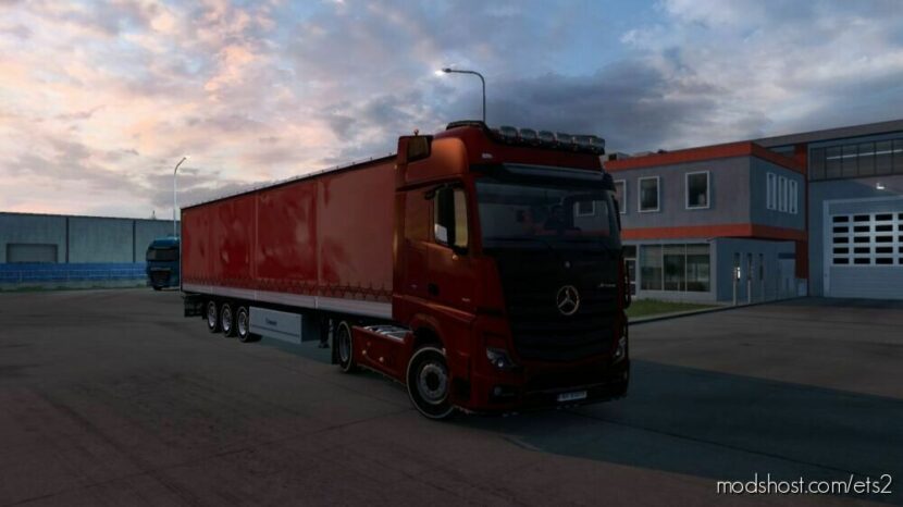 Mercedes Actros Edit V2 [1.45] for Euro Truck Simulator 2