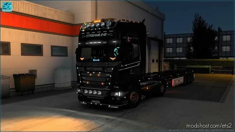 SGD Scania RJL Addons V1.2 for Euro Truck Simulator 2