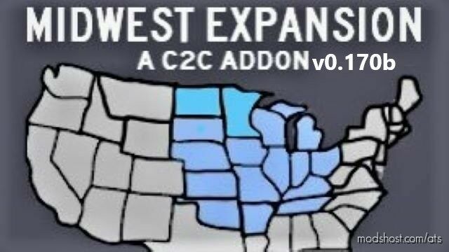Midwest Expansion C2C Addon v0.170b 1.45 for American Truck Simulator