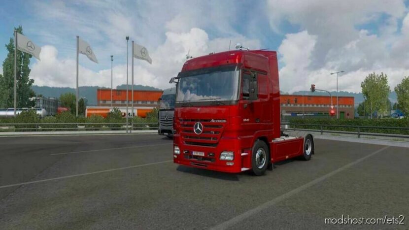 Mercedes-Benz Actros MP2 By Dotec V1.6.2 for Euro Truck Simulator 2