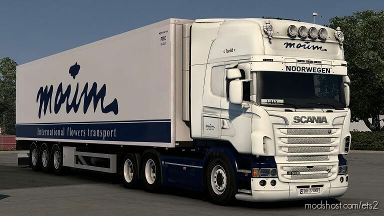 Scania RJL Moum Skin Pack V2.0 for Euro Truck Simulator 2
