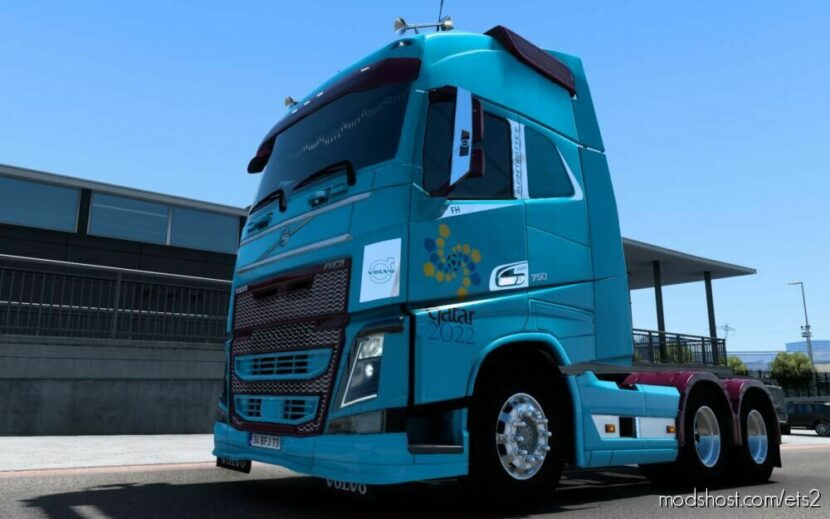 Skin Volvo FH 2012 Fifa World CUP Qatar 2022 2.0 [1.45] for Euro Truck Simulator 2