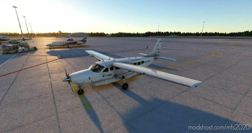 Black Square Skol Airlines Cessna 208B Grand Caravan for Microsoft Flight Simulator 2020