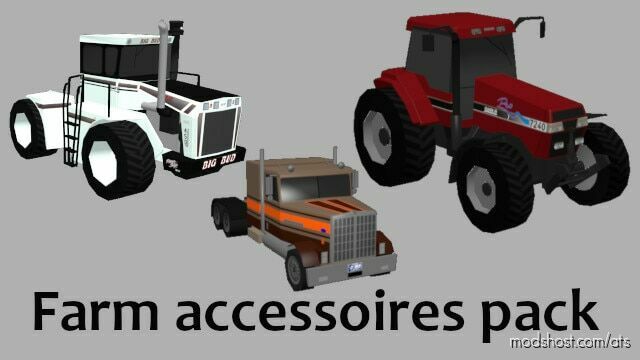 Farm Accessories Pack v1.3 1.45 for American Truck Simulator