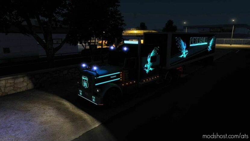 Peterbilt 389 Glowing Tuning [1.45] for American Truck Simulator