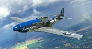 MSFS 2020 Livery Mod: P-51D Mustang “Moonbeam Mcswine” N51VL (Image #2)