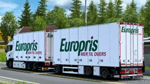 ETS2 Truck Mod: BKC Bussbygg chassis addon + Drawbar trailer v1.3 1.45 (Image #4)