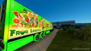 Frog Fruits Trailer for Euro Truck Simulator 2