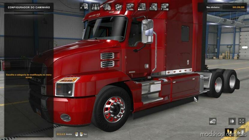 Pack of wheels and accessories ATS v1.45 for American Truck Simulator