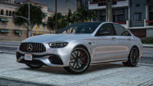 GTA 5 Mercedes-Benz Vehicle Mod: 2021 Mercedes-Amg E63 S 4Matic+ (W213) Facelift Add-On / Fivem | Extras (Image #4)