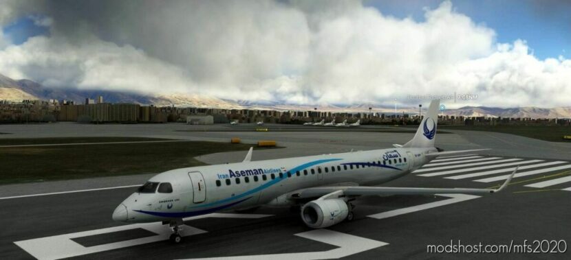 Embraer 195 Aseman Airline for Microsoft Flight Simulator 2020