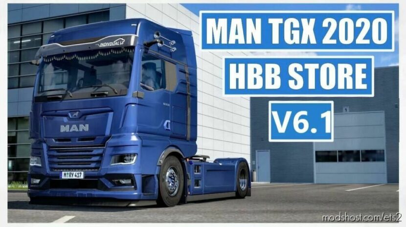MAN TGX 2020 V6.1 for Euro Truck Simulator 2