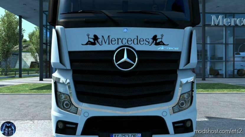 Mercedes Actros MP4 Reworked V3.1.1 [Schumi] [1.45] for Euro Truck Simulator 2