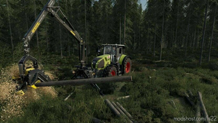 Ponsse 3 Point Woodharvester for Farming Simulator 22