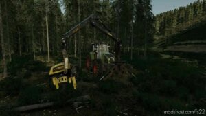 FS22 Ponsse Mod: 3 Point Woodharvester (Image #4)