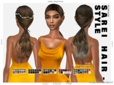 Sarei Hairstyle (Early Access) for Sims 4