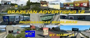 ETS2 Brazil Mod: ian Advertising V1.2.1 (Image #2)