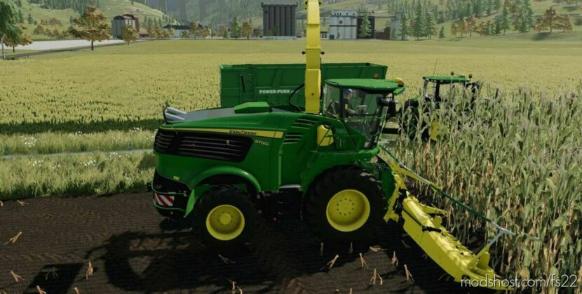 John Deere 9000 Series Self-Propelled Forage Harvesters for Farming Simulator 22