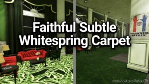 Fallout76 Mod: Faithful Subtle Whitespring Carpet (Image #2)