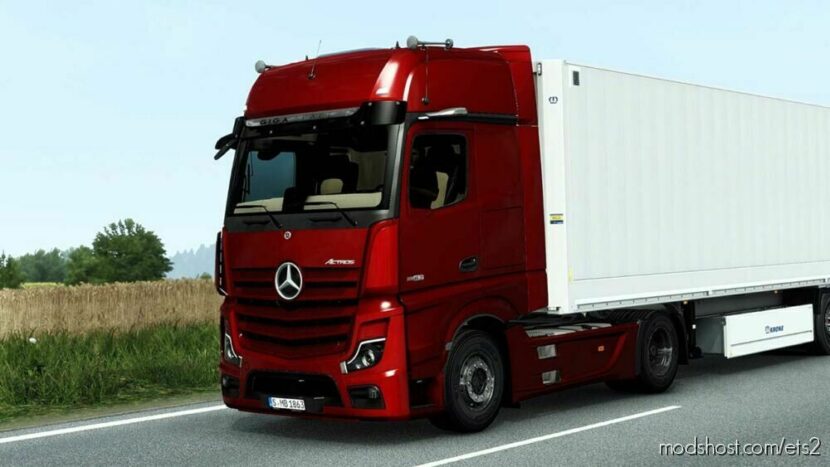 Mercedes Benz NEW Actros 2019 V1.9 for Euro Truck Simulator 2