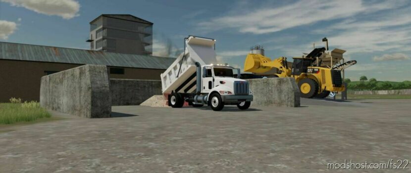 Peterbilt 340 Dump Truck for Farming Simulator 22