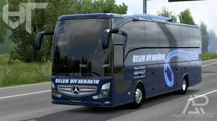 Mercedes Benz Travego 15 SHD Travel Skin Pack for Euro Truck Simulator 2
