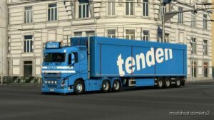 ETS2 Mod: Skin / Paintjob Pack Thor Tenden Transport AS (Image #2)