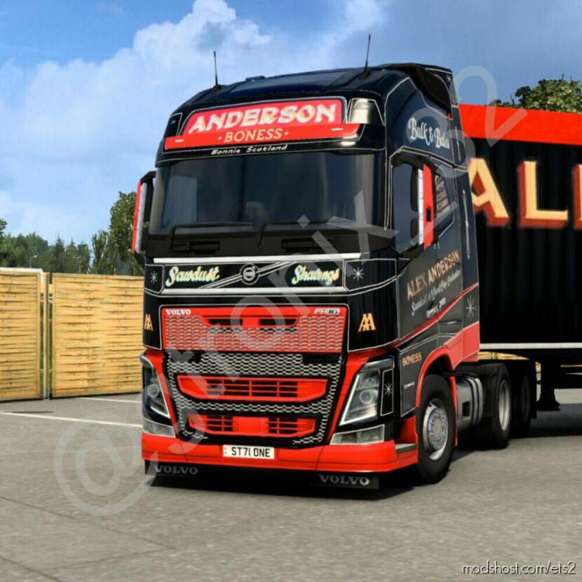 Alex Anderson, Bo’Ness for Euro Truck Simulator 2
