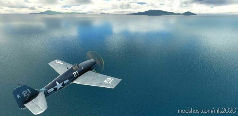 Grumman F6F-5 Hellcat US Navy VF-1 #21 for Microsoft Flight Simulator 2020