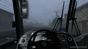 HQ Rain Graphic And Sound Mod V5 [1.45] for Euro Truck Simulator 2