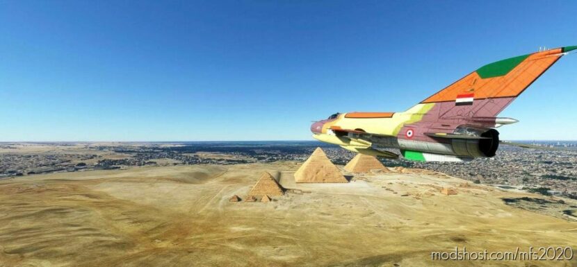 MIG-21 Egyptian AIR Force #8226 for Microsoft Flight Simulator 2020