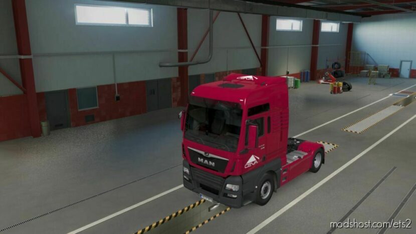 Ceva Logistics MAN TGX6 for Euro Truck Simulator 2