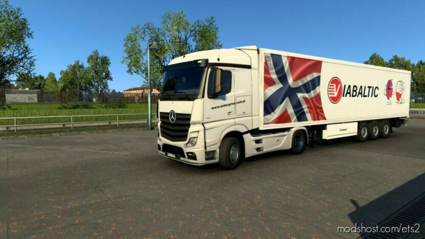 Combo Skin Viabaltic Norge AS for Euro Truck Simulator 2
