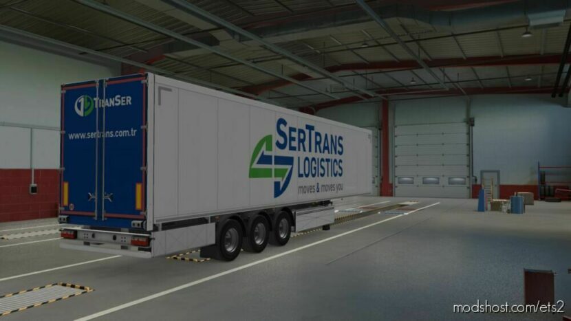 Sertrans Lojistik DRY Freighter (Long) for Euro Truck Simulator 2