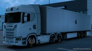Scania Apple Skin for Euro Truck Simulator 2