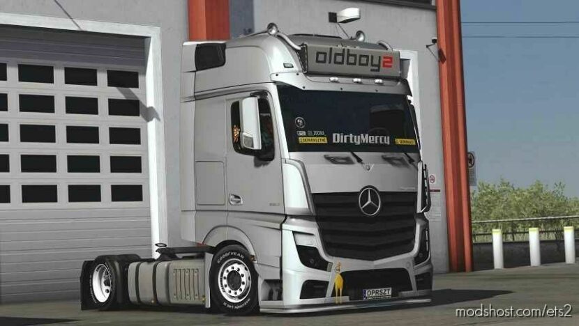 Mercedes Actros MP4 Reworked [Schumi] v3.1.2 for Euro Truck Simulator 2
