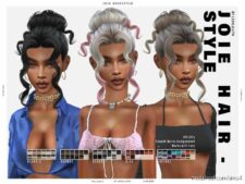 Joie Hairstyle [Patreon] for Sims 4