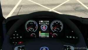 Scania RS 2009 Improved Dashboard v1.1 1.45 for Euro Truck Simulator 2