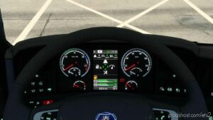 ETS2 Interior Mod: Scania RS 2009 Improved Dashboard v1.1 1.45 (Image #2)