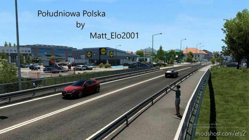 Poludniowa Polska v1.45 for Euro Truck Simulator 2