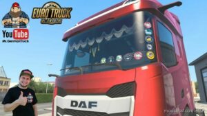Glassstickers For Your Truck V1.3 for Euro Truck Simulator 2