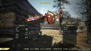 Fallout76 Mod: Invisible Chainsaw Flamer (Featured)