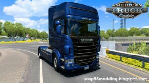 Scania R Streamline by soap98 v1.0 1.45 for American Truck Simulator