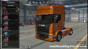 ATS Truck Mod: Scania R Streamline by soap98 v1.0 1.45 (Image #4)