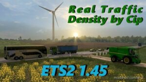 Real Traffic Density ETS2 v1.45a for Euro Truck Simulator 2