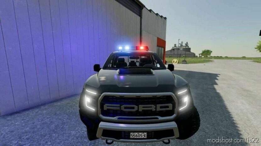 Ford F150 Raptor Police/Civilian for Farming Simulator 22