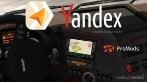 Yandex Navigator For Promods V2.0 for Euro Truck Simulator 2