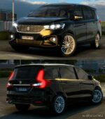 ETS2 Suzuki Car Mod: Ertiga NC V2.2 1.45 (Image #2)