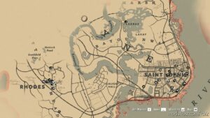 RDR2 Mod: Snowy White Map (Image #2)