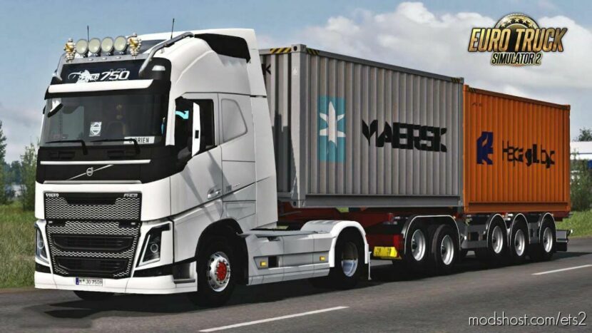 Volvo FH16 2012 by RPIE v1.45.2.12s for Euro Truck Simulator 2